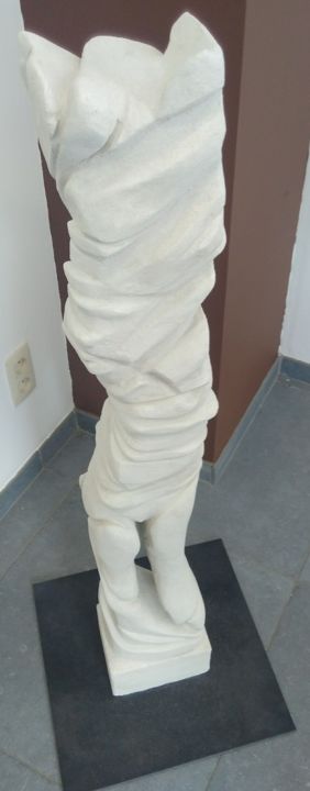 Sculpture intitulée "13667969-1021000300…" par Marco Dinos, Œuvre d'art originale, Pierre