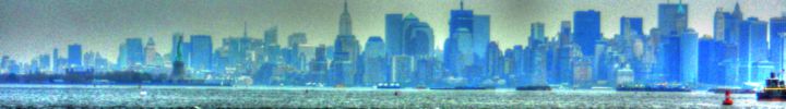 Photography titled "rare-nyc-skyline-sh…" by George Grund, Original Artwork