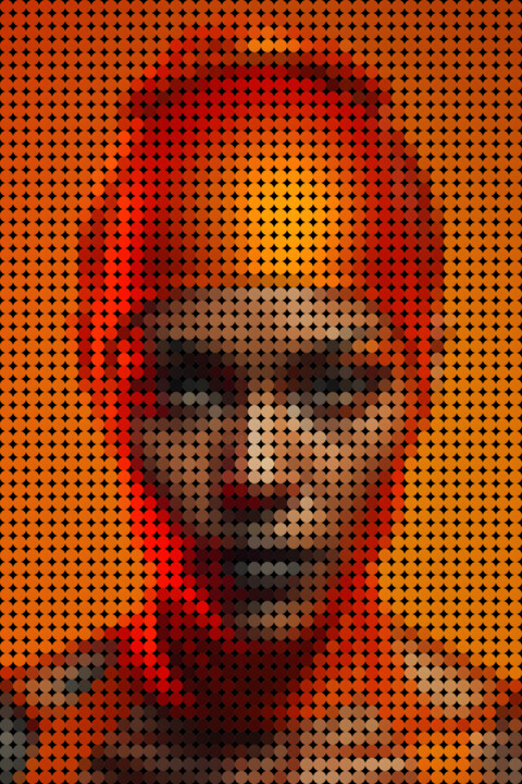 Digital Arts titled "Nexus Pixels--010" by George Podoski (the clockwork canvas), Original Artwork, AI generated image