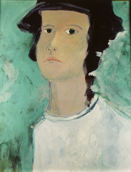 Painting titled "Sarah at 7yrs old" by Georges Duhamel, Original Artwork