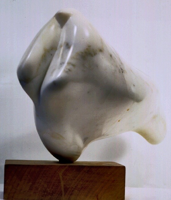 Sculpture intitulée "L'Ours Polaire  back" par Georges Duhamel, Œuvre d'art originale