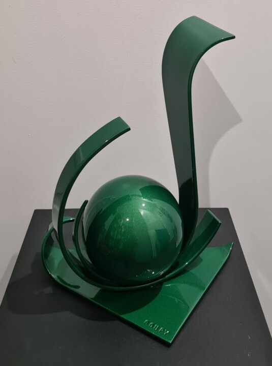 Скульптура под названием "ANTIOPE" - Georges Goupy, Подлинное произведение искусства, Металлы