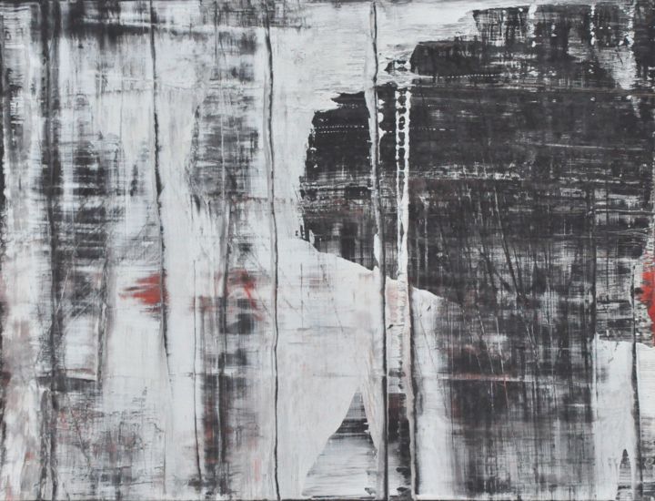 제목이 "Abstraction B"인 미술작품 Georgy Seliverstov로, 원작, 에나멜
