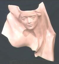 Rzeźba zatytułowany „Hope” autorstwa Georgette Schwantes, Oryginalna praca, Ceramika