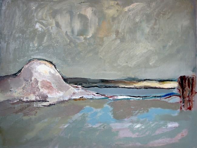 Painting titled "landscape" by Georgi Raytchev, Original Art,