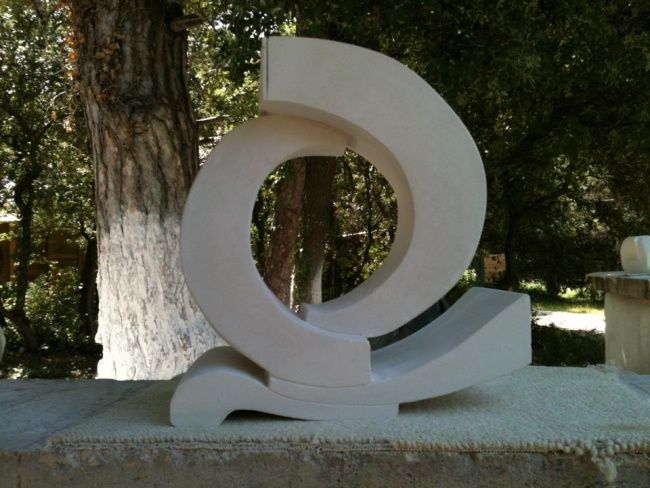 Sculpture intitulée "Subtil Equilibre" par Gepsy, Œuvre d'art originale, Pierre