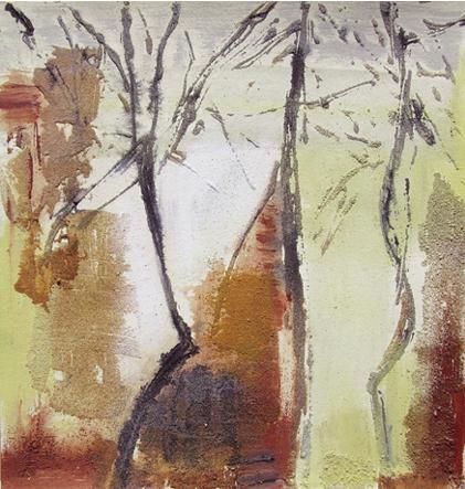 Painting titled "La forêt" by Geral, Original Artwork