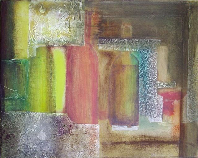 Painting titled "Lumières" by Geral, Original Artwork