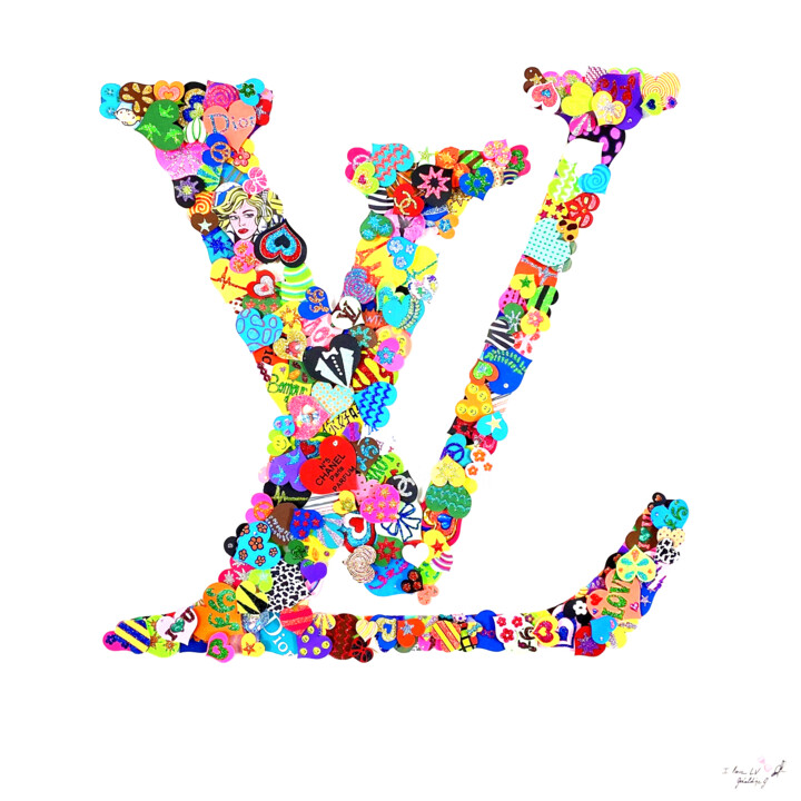 Tableau photo logo Louis Vuitton