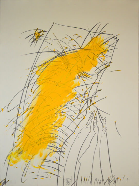 Ζωγραφική με τίτλο "Abstract Acrylic Pa…" από Gerald-M. S., Αυθεντικά έργα τέχνης, Ακρυλικό