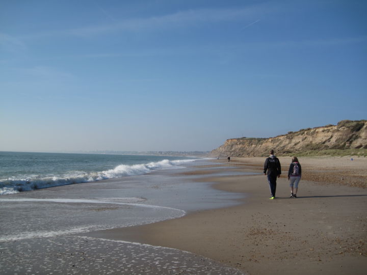 Fotografía titulada "The Beach Walk" por Gerald Shepherd F.F.P.S., Obra de arte original