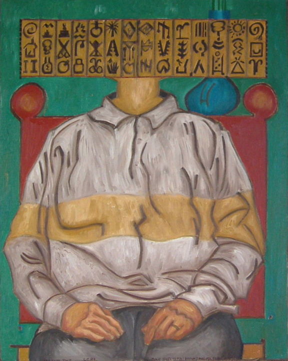Peinture intitulée "June Shepherd - Ham…" par Gerald Shepherd F.F.P.S., Œuvre d'art originale, Huile