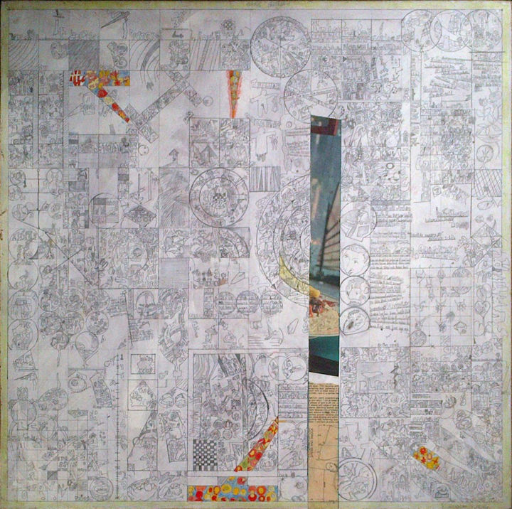 Drawing titled "Summary - Random Pl…" by Gerald Shepherd, Original Art, Pencil
