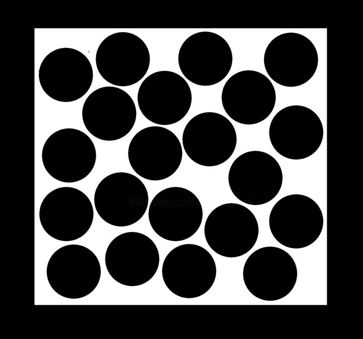 Цифровое искусство под названием "Twenty One Holes" - Gerald Shepherd F.F.P.S., Подлинное произведение искусства, Цифровая ж…