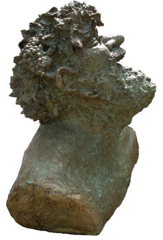 Sculpture intitulée "bacchus" par Gérard Beaucousin, Œuvre d'art originale