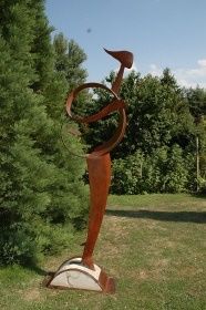 Sculptuur getiteld "parcourt" door Gérard Beaucousin, Origineel Kunstwerk