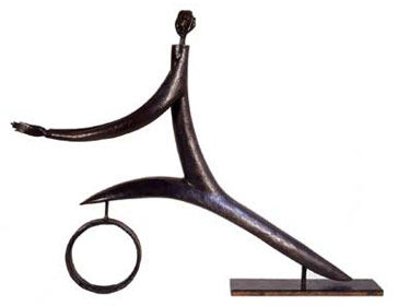 Sculpture titled "partage" by Gérard Beaucousin, Original Artwork