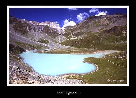 Fotografie mit dem Titel "Lac Blanc" von Gérard Dauphin, Original-Kunstwerk