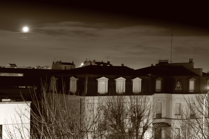 "toits de Paris" başlıklı Fotoğraf Gerard Jeanjean tarafından, Orijinal sanat