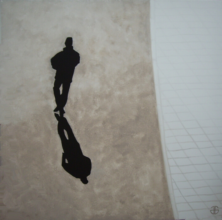 Pintura intitulada "shadow" por Gerard Jouannet, Obras de arte originais, Acrílico