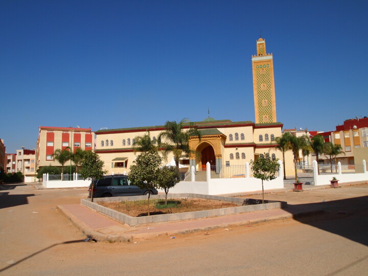 Peinture intitulée "Meknès maroc" par Gerard Pompee, Œuvre d'art originale