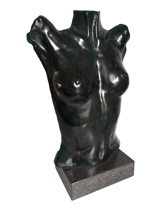 雕塑 标题为“A fleur de peau” 由Gérard Taillandier, 原创艺术品, 青铜