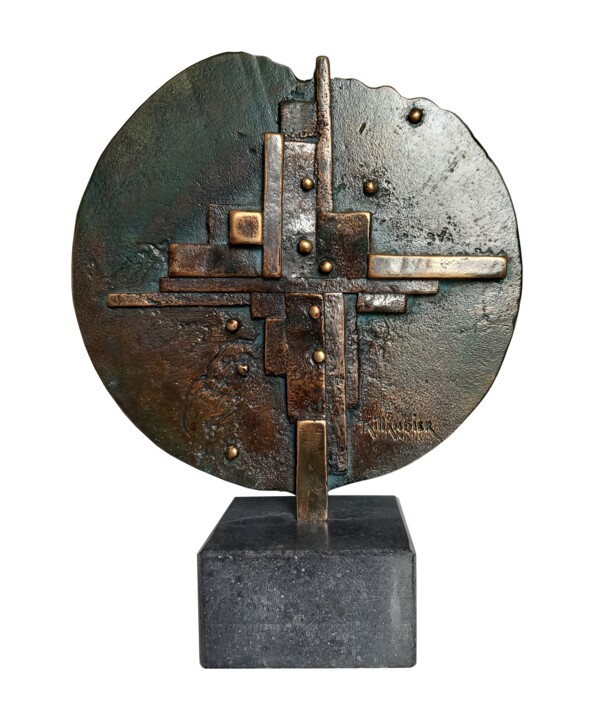 Скульптура под названием "Origine 3" - Gérard Taillandier, Подлинное произведение искусства, Бронза
