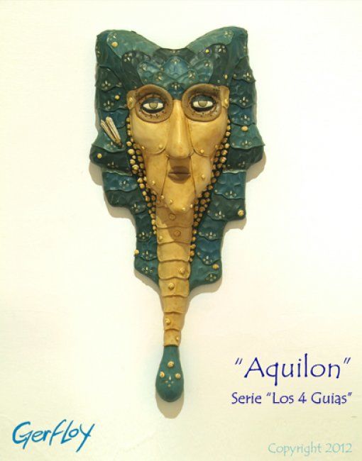 Escultura titulada "Aquilon  - Gonzalo…" por Gonzalo Gerfloy, Obra de arte original