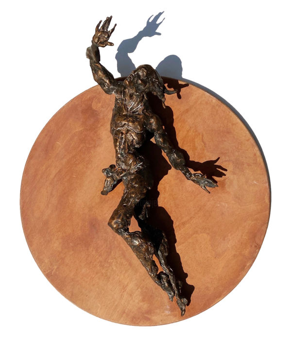 Sculpture intitulée "Cielo" par Mirella Gerosa, Œuvre d'art originale, Bronze