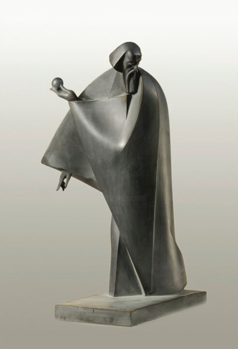 Sculpture intitulée "the science" par Gevork Gevorkian, Œuvre d'art originale, Bronze