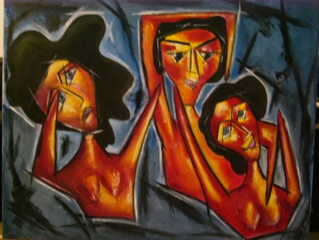 Malerei mit dem Titel "ghadeer5.JPG" von Ghadeer Hafez, Original-Kunstwerk