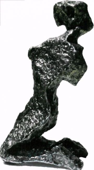 Sculpture titled "Debora" by Ghezzi, Original Artwork, Metals