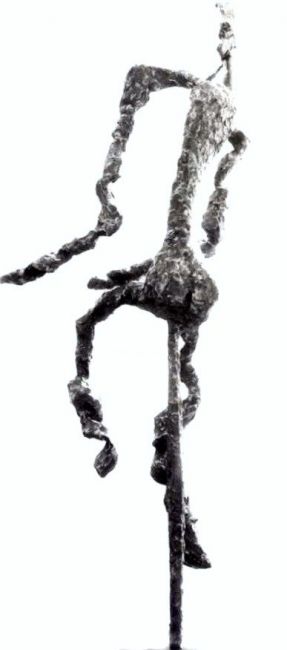 Sculpture titled "Marionetta" by Ghezzi, Original Artwork, Metals