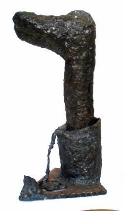 Escultura intitulada "Trempe" por Ghezzi, Obras de arte originais, Metais