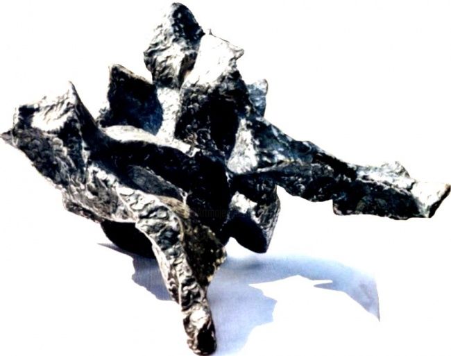 Skulptur mit dem Titel "Mouvement-1" von Ghezzi, Original-Kunstwerk, Metalle