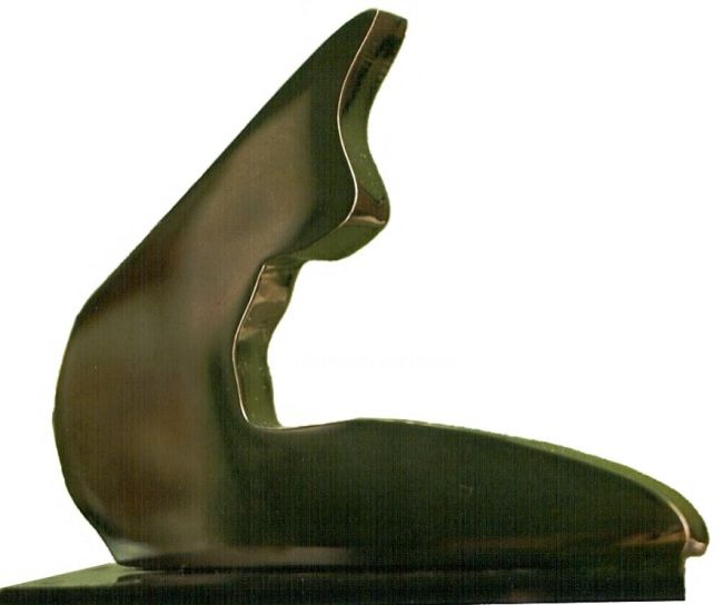 Skulptur mit dem Titel "Dolcezza" von Ghezzi, Original-Kunstwerk, Metalle
