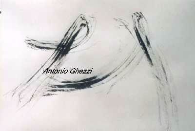 Painting titled "Voltige" by Ghezzi, Original Art, Ink
