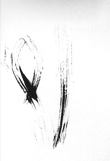 Zeichnungen mit dem Titel "Écart" von Ghezzi, Original-Kunstwerk, Tinte