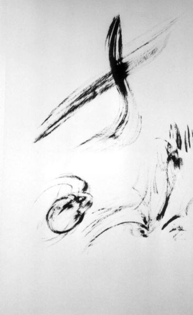 Zeichnungen mit dem Titel "Écart" von Ghezzi, Original-Kunstwerk, Tinte