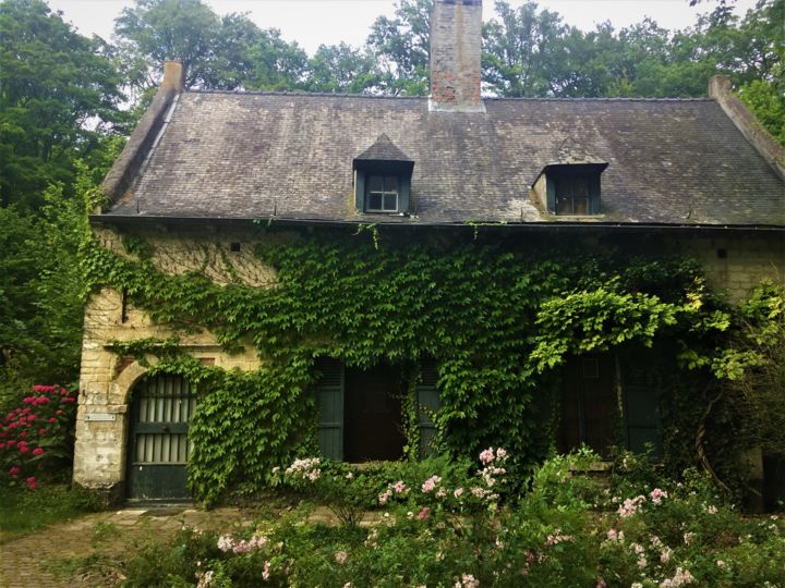 Photographie intitulée "Old house" par Giart, Œuvre d'art originale, Photographie numérique