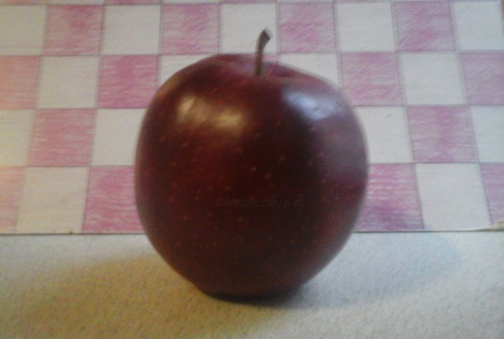 Photography titled "One Apple" by Giart, Original Artwork, Digital Photography