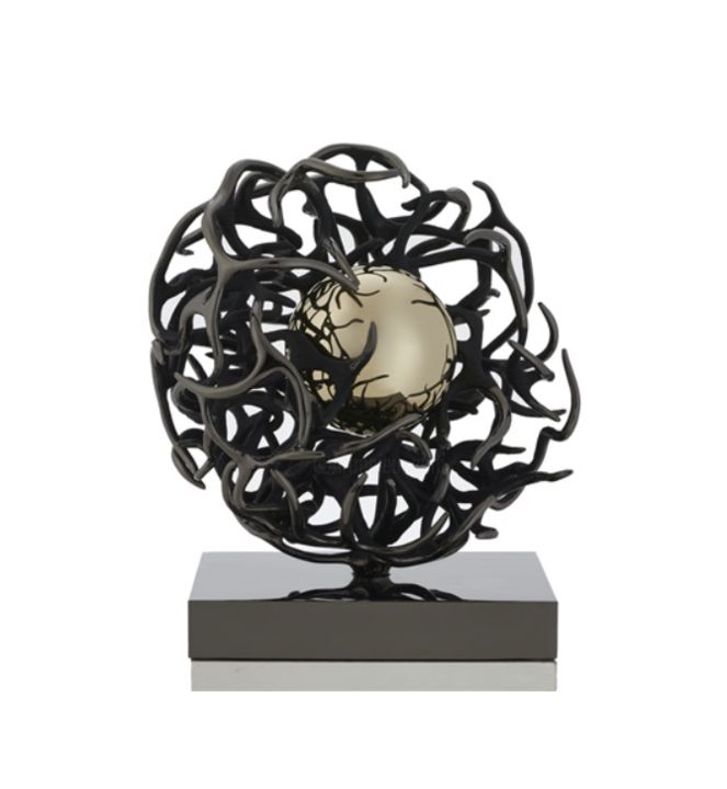 Sculpture titled "Autoritatto" by Gianfranco Meggiato, Original Artwork, Bronze