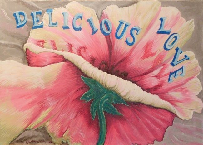 Peinture intitulée "Delicious love" par Gianluca Citi, Œuvre d'art originale