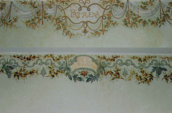 Schilderij getiteld "fasce decorative" door Luke, Origineel Kunstwerk