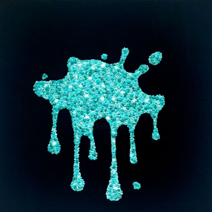 Pintura titulada "Touch from Above (D…" por Gianna Dibartolomeo (Gianna D), Obra de arte original, Acrílico