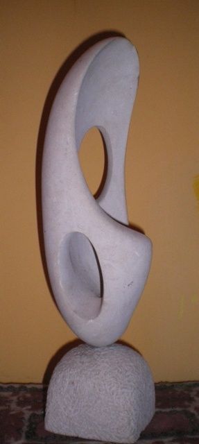 Skulptur mit dem Titel "la  donna moderna" von Jan Lutò, Original-Kunstwerk