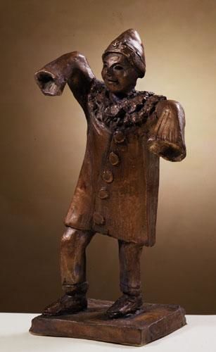 Sculpture titled "ENRICO CARUSO" by Marcello Giannozzi, Original Artwork