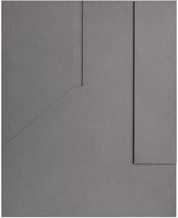 "room-grey-1-85x70x3…" başlıklı Heykel Gijs Pape tarafından, Orijinal sanat, Ahşap