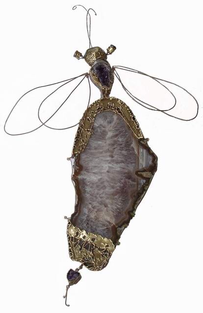 Sculpture intitulée "Féerie de la libell…" par Gilbert Liblin, Œuvre d'art originale, Métaux