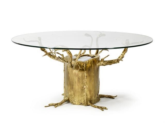 Design intitolato "Table-basse-sylvie-…" da Gilbert Liblin, Opera d'arte originale